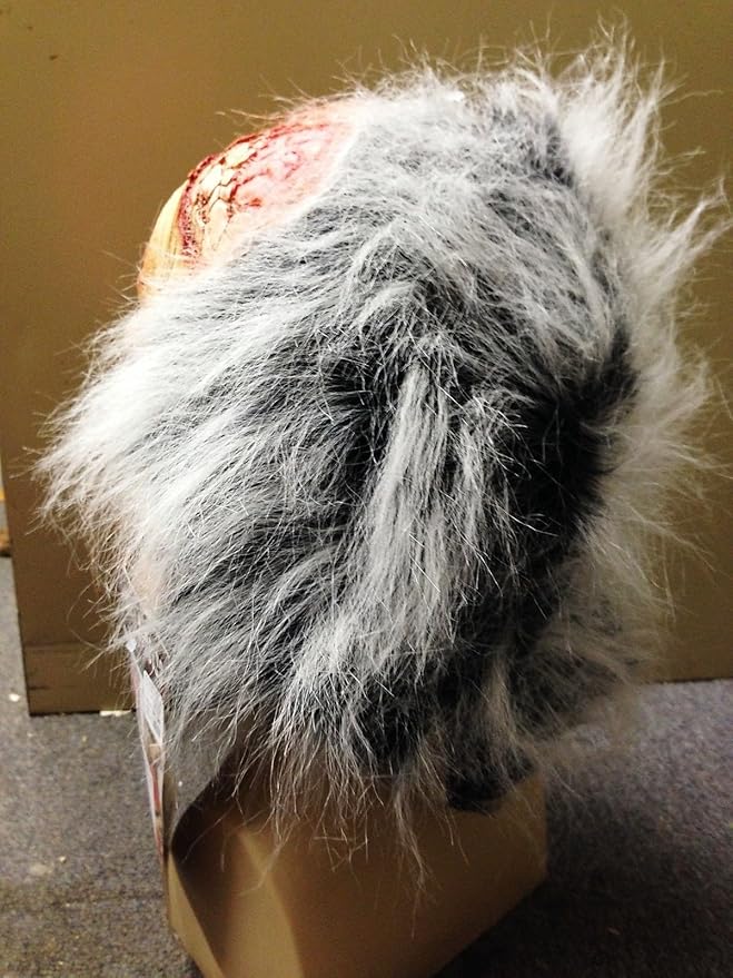 Zagone Bite Your Tongue Mask, Gory Zombie Dead Monster Roadkill