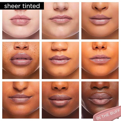 Pure Cosmetics Pure Illumination Lip Gloss - LED-lit Applicator w/Side Mirror - Non-Sticky, Moisturizing & Hydrating Lip Glosses - Soothes & Heals Dried Chapped Lips (In the Buff)
