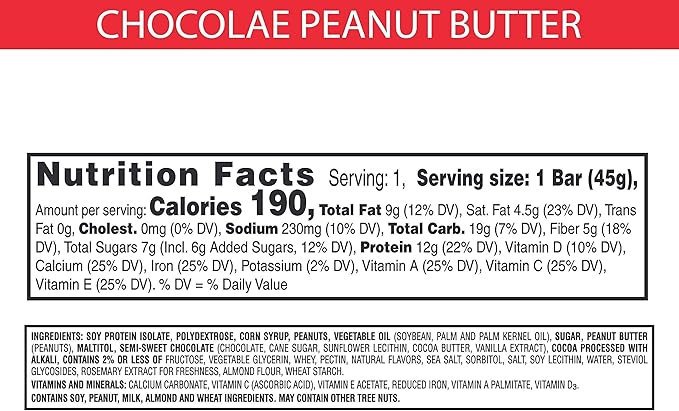 Special K Protein Bars, Meal Replacement, Protein Snacks, Chocolate Peanut Butter (20 Bars)