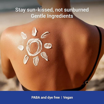 NO-AD SPF 85 Sunscreen Lotion | Broad Spectrum UVA/UVB Protection | Water Resistant | Octinoxate & Oxybenzone Free with moisturizing Vitamin E and Aloe 16oz | Pack of 2