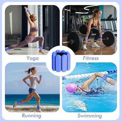 Wrist Ankle Weights for Women (2lb)