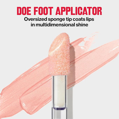 Revlon Super Lustrous Lip Gloss, Non-Sticky, Hydrating, High Shine Finish, 304 Frost Queen, 0.13 oz