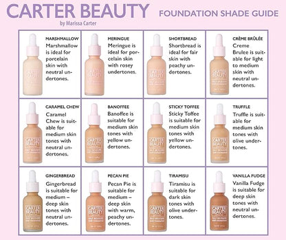 Half Measure Dewy Foundation - Gingerbread by Carter 1. Foundation 01 oz