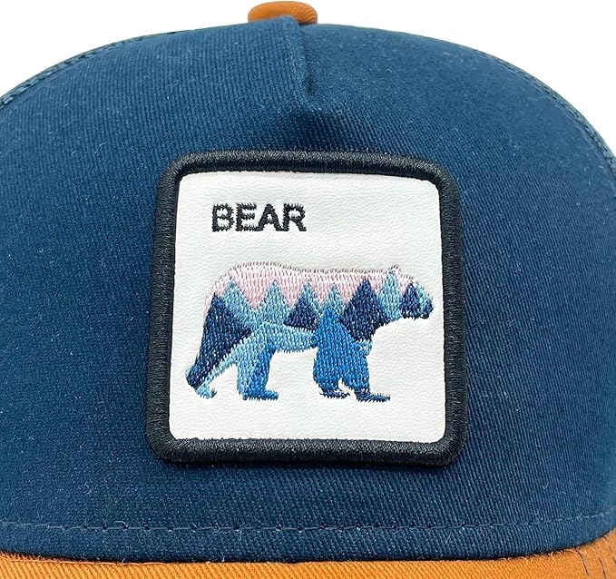 Toddler Trucker Hats for Boys and Girls Mesh Snapback Baseball Cap for Kids Ages 2-6