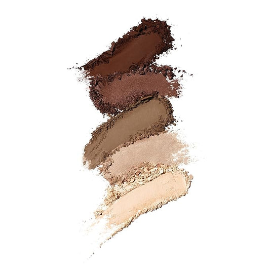 Well People Power Palette Eyeshadow, Five Long-wear, Hyper-pigmented
