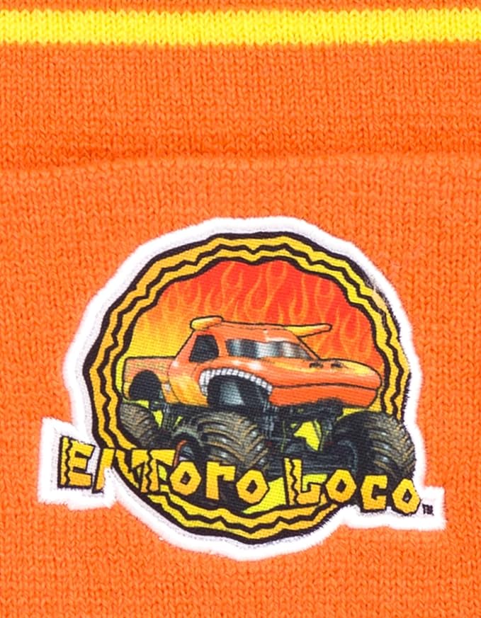 Monster Jam Grave Digger El Toro Loco Megalodon Monster Truck OneSize Beanie Winter Hat