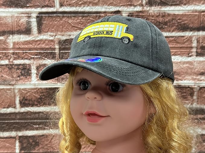 Embroidered Baseball Hats for Boys Girls