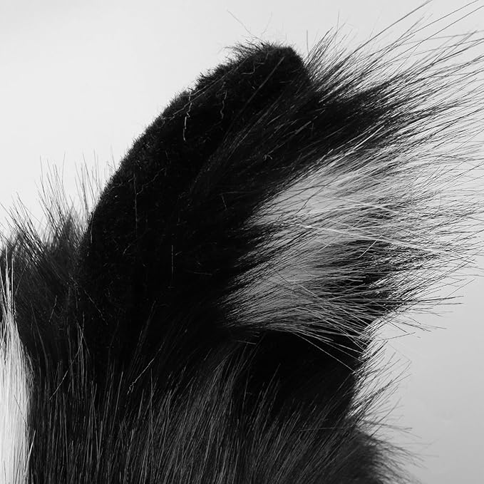 HAOAN Furry Dog Mask Animal Wolf Full Head for Halloween Fancy Dress Party Cosplay Costume Women Men