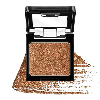 wet n wild Color Icon Eyeshadow Glitter - Ultra-Pigmented, Vitamin E Infused for a Silky-Smooth Moisturizing Application, Cruelty-Free & Vegan - Toasty