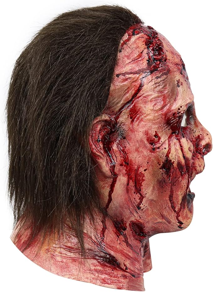 Scary Mask Horror Bloody Halloween Masquerade Cosplay Creepy Party Costume Accessories
