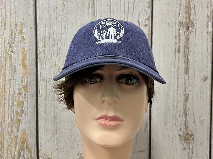 Embroidered UFO Alien Big Foot Hats