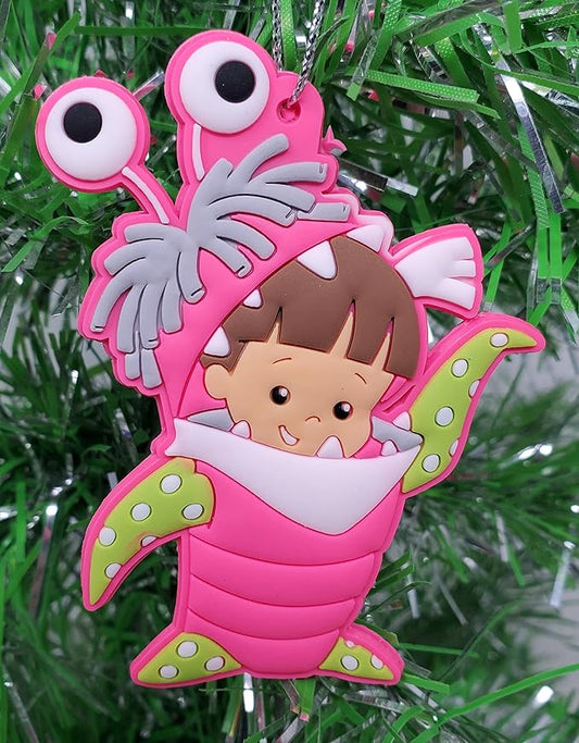 Monsters Inc. Boo Hanging Ornament - Plastic & Resin, 3" Tall, Halloween Occasion