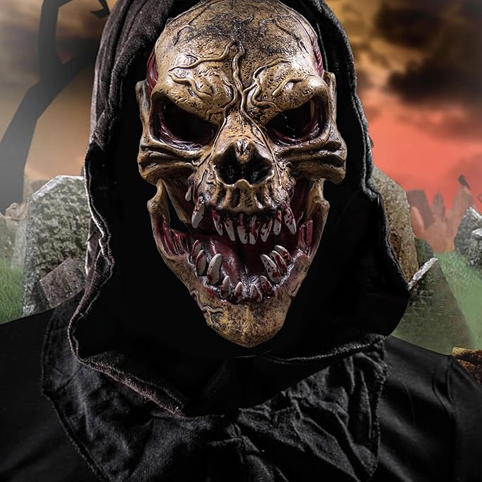 Halloween Scary Evil Mask Horror Face Zombie
