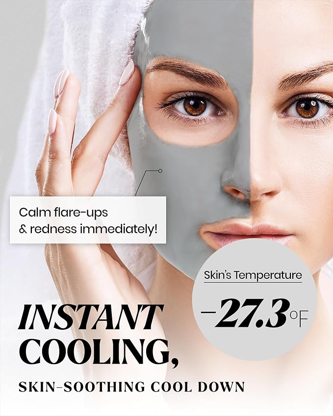 LINDSAY Premium Modeling Pack - Korean Skin Care Face Modeling Mask – Refreshing & Hydrating Face Mask Spa Facial Peel-off Mask (35.2 Ounce, Charcoal)