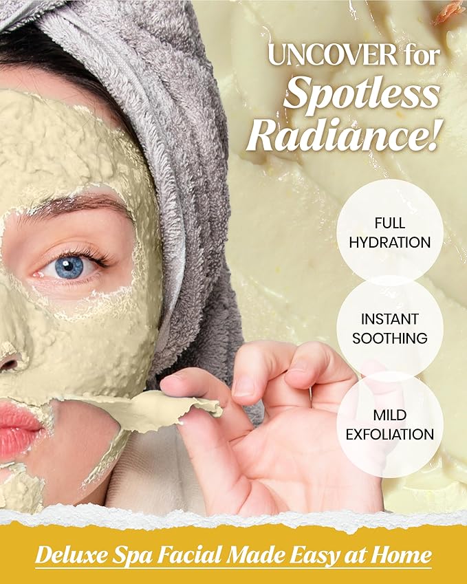 LINDSAY Premium Modeling Pack - Korean Skin Care Face Modeling Mask – Refreshing & Hydrating Face Mask Spa Facial Peel-off Mask (35.2 Ounce, Calendula)