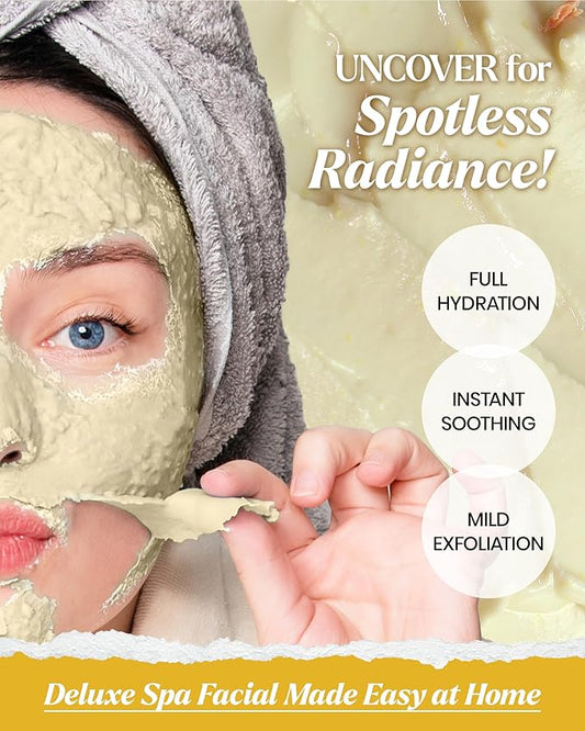 LINDSAY Premium Modeling Pack - Korean Skin Care Face Modeling Mask – Refreshing & Hydrating Face Mask Spa Facial Peel-off Mask (35.2 Ounce, Calendula)