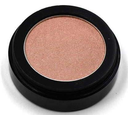 Champagne Frost Golden Glow Shimmering Shimmer Pressed Powder Single Vegan Eyeshadow; Talc, Paraben & Cruelty Free