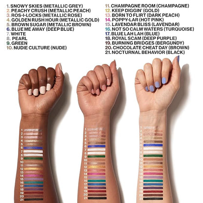 wet n wild Color Icon Cream Eyeliner Eyeshadow Multi-Stick, Moisturizing, Nourishing Velvety Cream-to-Powder Buildable & Blendable Formula, Cruelty-Free & Vegan - Lavender Bliss