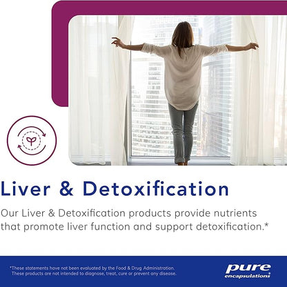 Pure Encapsulations NAC 600 mg - N-Acetyl Cysteine NAC Supplement for Lung Health & Immune Support, Liver Support & Antioxidants* - with Freeform N-Acetyl-L-Cysteine - 30 Capsules