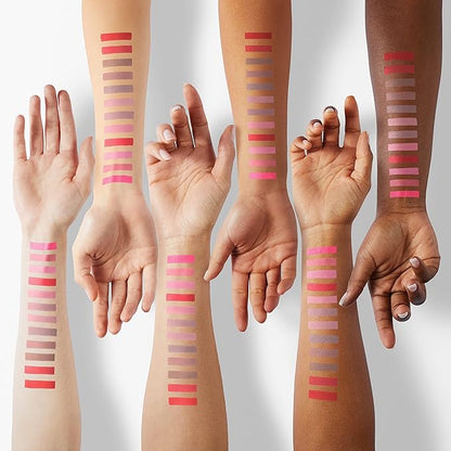 SHANY Dreamy Dozen Matte Lip Liner Set Vegan - Long-Lasting Professional Velvet Cruelty-Free Lipstick Pencils Pens in Varying Shades - Pack of 12