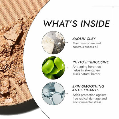 COVER FX Pressed Mineral Foundation - Shade T3 Skin Types