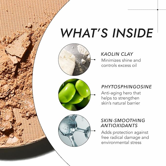 COVER FX Pressed Mineral Foundation - Shade L3 Skin Types