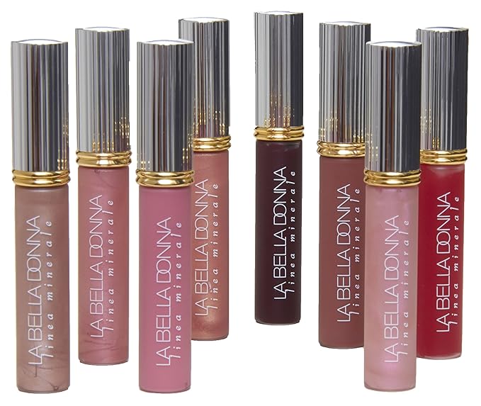 La Bella Donna High Gloss Mineral Lip Sheer Lip Gloss - Mandarino