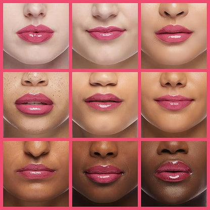 Plumping Lip Oil, Hydrating Lip Gloss Tinted Lip Balm Lip Care Transparent Toot Lip Oil, Non-Sticky Long Lasting Nourishing Lip Glow Oil Repairing Lightening Lip Lines Lip Care Products(CHERRY)