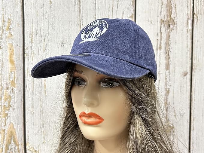 Embroidered UFO Alien Big Foot Hats