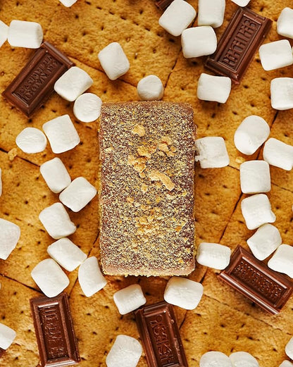 Anabar Protein Bar, The Protein-Packed Candy Bar, Amazing Tasting Protein Bar, No Sugar Alcohols, High Protein, Amazingly Delicious, 20 Grams of Protein (12 Bars, Milk Chocolate Campfire S'mores)