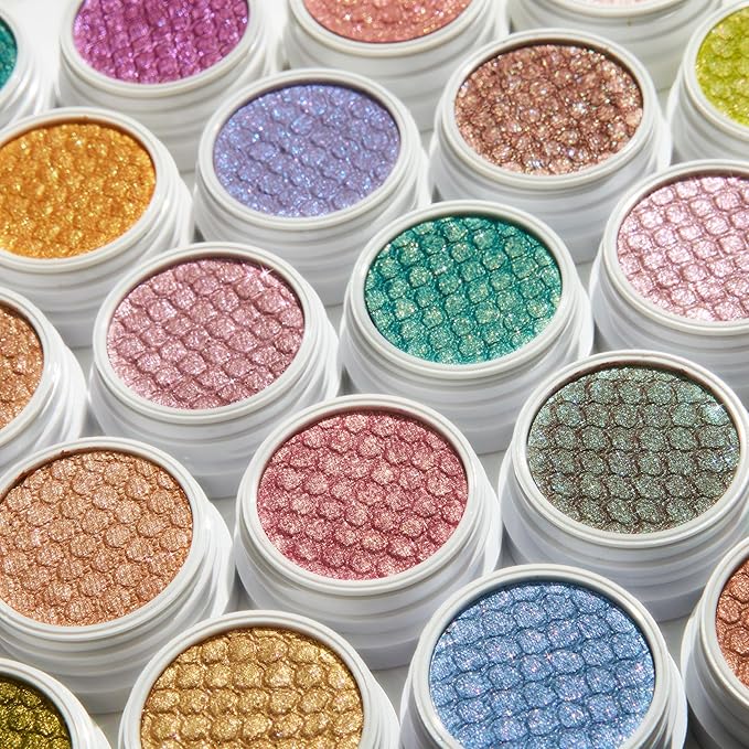 ColourPop Super Shock Shadow - High-Pigment, Crème-Powder Eye Makeup - Single Glitter Eyeshadow with Zero Fallout and Unique Bouncy Texture - Soft Golden Ivory Eyeshadow - Empire (0.07 oz)