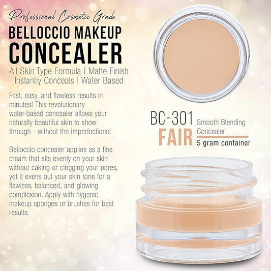 Belloccio High Definition Fair Shade Makeup Concealer 5