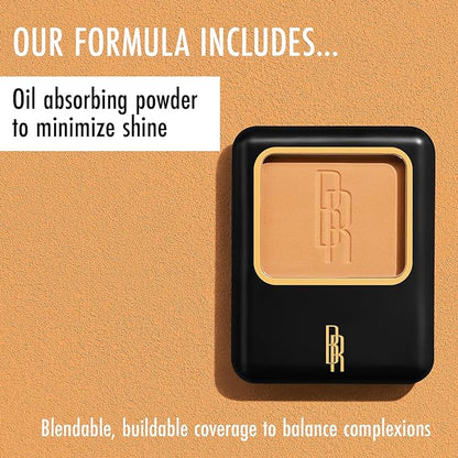 Black Radiance Pressed Powder, Buildable & Blendable Matte - Biscotti