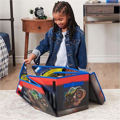 Monster Jam, Ultimate Arena Playmat & Storage with 2 Exclusive Monster Trucks, 1:64 Scale, 20 Accessories, Kids Toys for Boys and Girls Ages 4 and Up