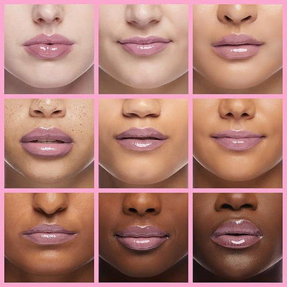 TONYMOLY Petit Bunny Lip Gloss for Women, Long Lasting Lip Crayon, Korean Lips Gloss, Vitamin E Enriched, Soften & Moisturize Lips, 3 pk
