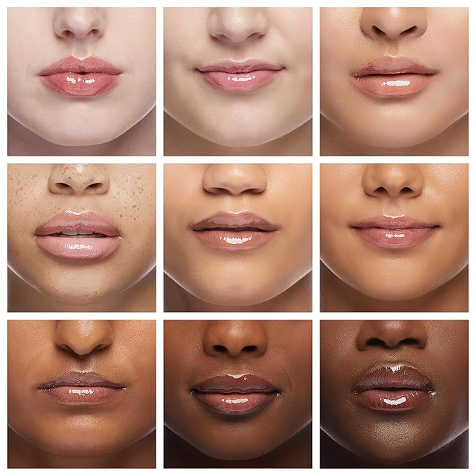 Ruby Kisses Broadway Vita-Lip Clear Lip Gloss (Rosehip Oil 12 Pack), Ultra-Hydrating & Soothing Formula with Vitamin Oils, High-Shine Non-Sticky Finish, Healing Glossy Lip Balm With Vitamin A