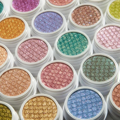 ColourPop Super Shock Shadow - High-Pigment, Crème-Powder Eye Makeup - Single Glitter Eyeshadow with Zero Fallout and Unique Bouncy Texture - A Little Quarky (0.074 oz)