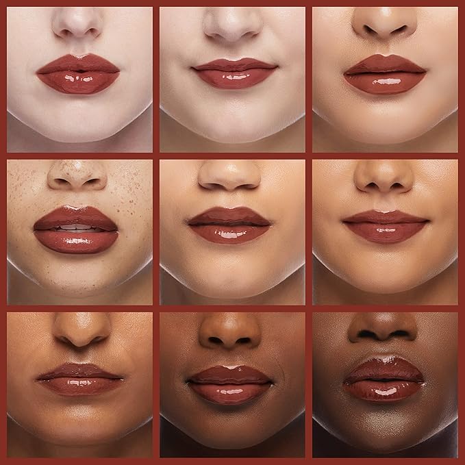 Rimmel Stay Plumped Lip Gloss, 760 Bronze Suga, Pack of 1
