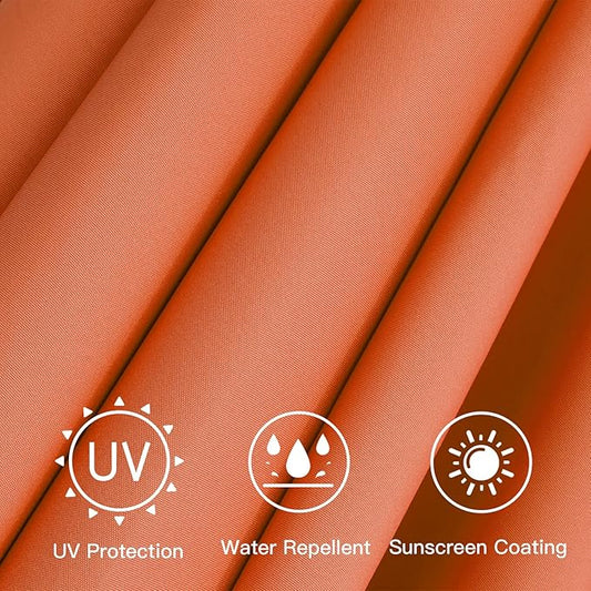 Sunnyglade 9ft Patio Umbrella Replacement Canopy Market Umbrella Top Outdoor Umbrella Canopy with 8 Ribs