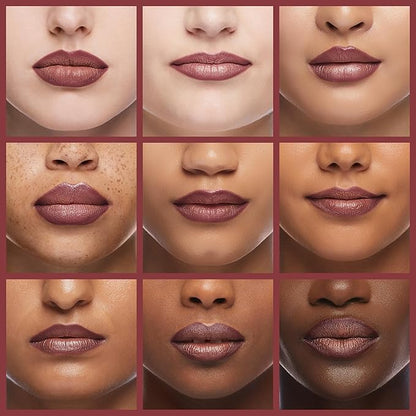 Rimmel Lasting Finish 8HR Soft Lip Liner Pencil - Vibrant, Blendable Formula to Lock Lipstick in Place for 8 Hours - 215 Ms.Mauve, .04oz