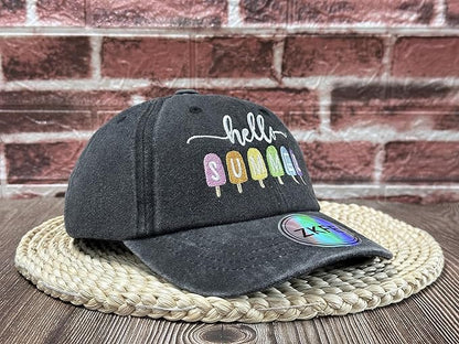 Embroidered Baseball Hats for Boys Girls