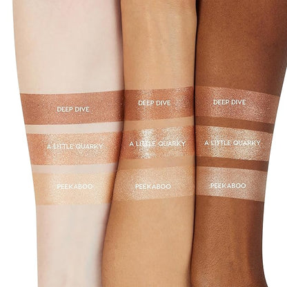 ColourPop Super Shock Shadow - High-Pigment, Crème-Powder Eye Makeup - Single Glitter Eyeshadow with Zero Fallout and Unique Bouncy Texture - A Little Quarky (0.074 oz)