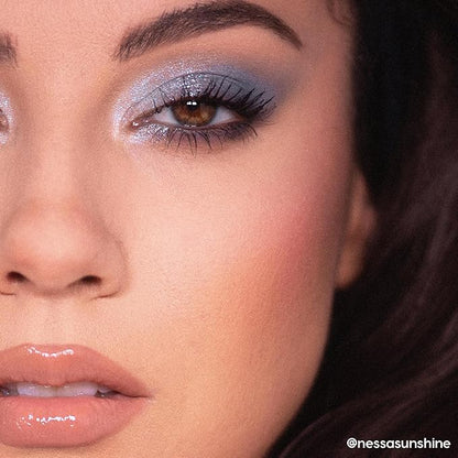Colourpop So Elemental Eyeshadow Palette - Blue & Silver Shadow Palette with Metallic and Matte Finishes - High-Pigment Eye Makeup with a Long-Wearing Formula (0.3 oz)
