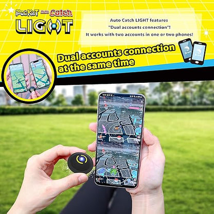 Brook Portable Auto Catch Light - Dual Accounts, Smallest Accessory, 2P Pocket Monster Accessory