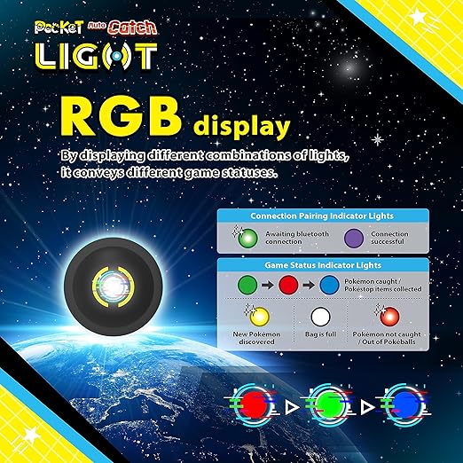 Brook Portable Auto Catch Light - Dual Accounts, Smallest Accessory, 2P Pocket Monster Accessory