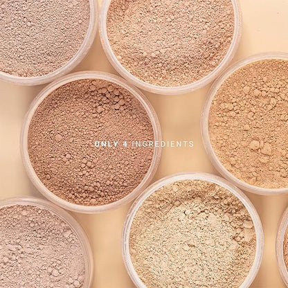 Mineral Powder Foundation - Longwear, Lightweight, Smooth Powde 25 oz