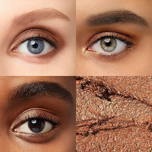 Julep Eyeshadow 101 Cream-to-Powder Waterproof Shadow Stick – Copper Shimmer – Long-Lasting, Crease-Proof, Shimmer Cream Eyeshadow with Built-in Smudger