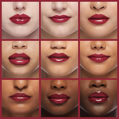 L'Oreal Paris Infallible Pro Gloss Plump Lip Gloss with Hyaluronic Acid, Long Lasting Plumping Shine, Lips Look Instantly Fuller and More Plump, Ruby Sheen, 0.21 fl. oz.