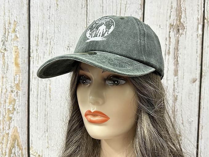 Embroidered UFO Alien Big Foot Hats