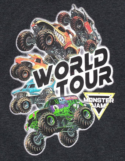 Monster Jam Grave Digger Monster Mutt Megalodon Fleece Pullover Hoodie & Pants Toddler to Big Kid